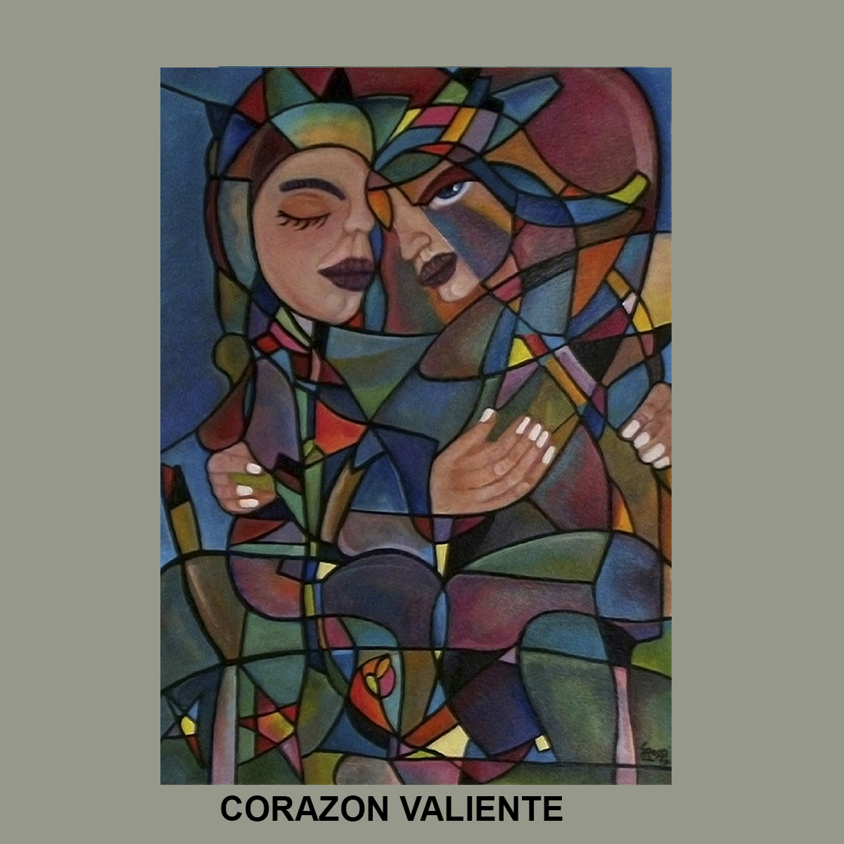Corazón valiente 3 Obra digital Corazón Valiente