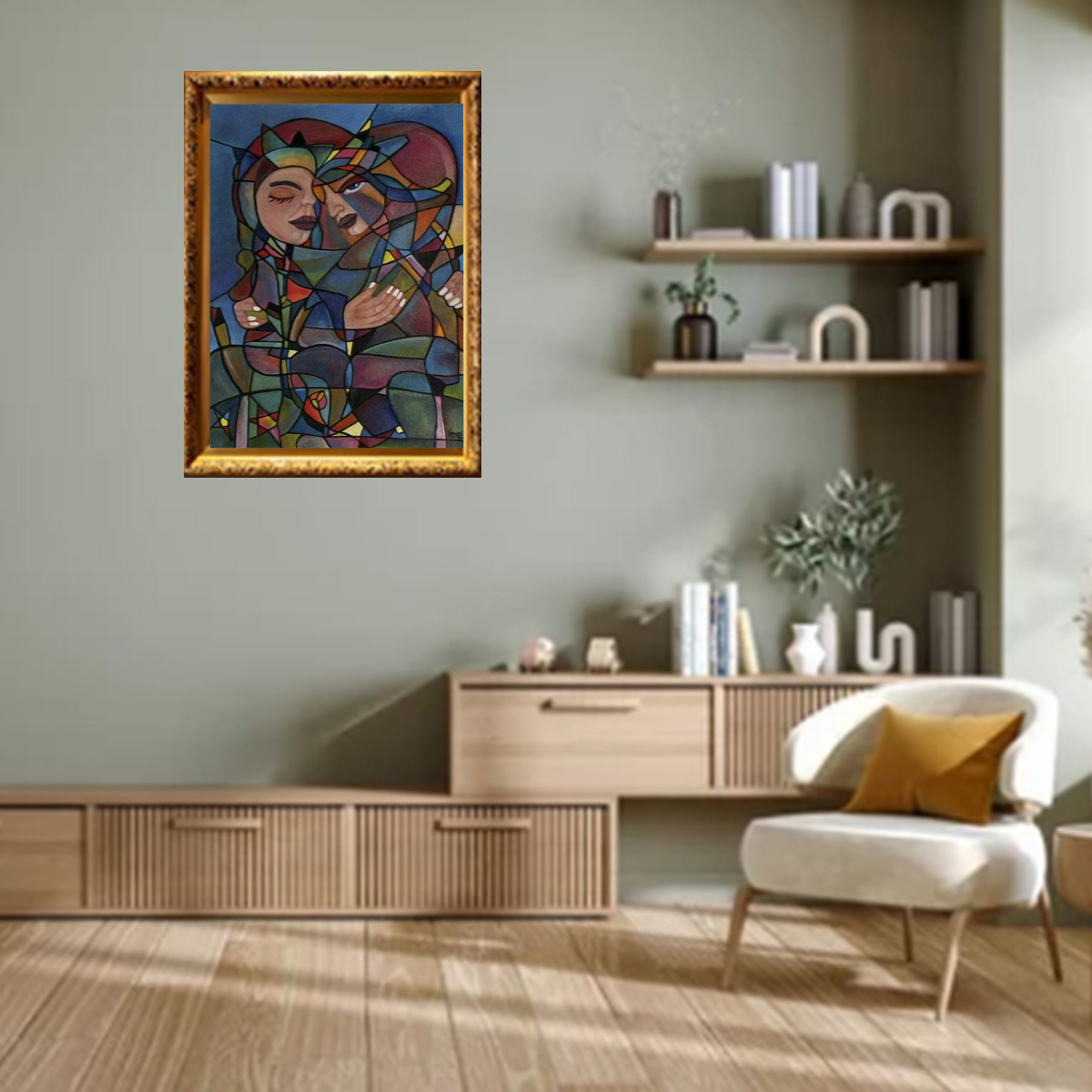 Corazón valiente 2 Lámina digital Corazón valiente imprimible en alta resolución – arte celta