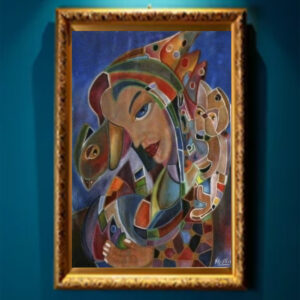 Lámina digital " El mago " imprimible en alta resolución -arte Celta