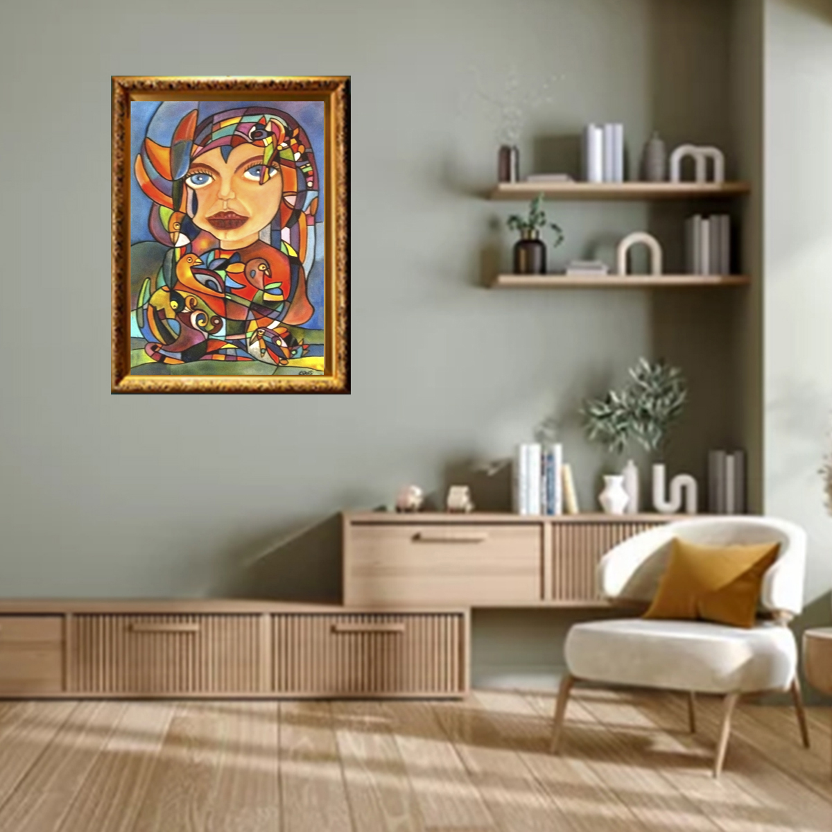 La hechicera 2 Lámina digital "La hechicera " imprimible en alta resolución arte Celta.